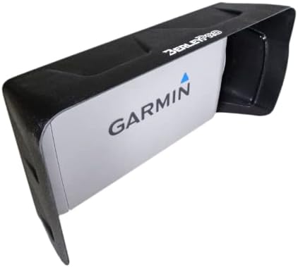 BerleyPro Garmin Fish Finder Visor — Sun Cover & Glare Reduction — Fits Echomap UHD/UHD2/Ultra, GPSMAP, Striker, Echomap Chirp & More — CNC Machined ASA Plastic