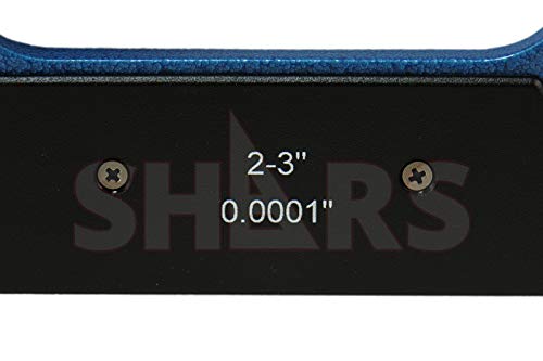 Shars 2-3" Screw Thread Micrometer with Anvils 303-2372 P)