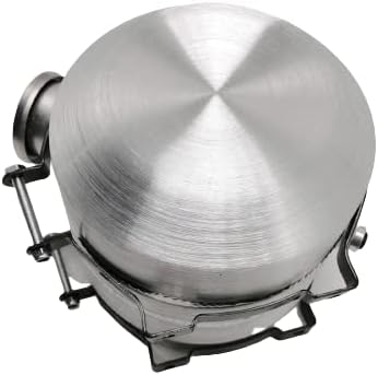 JSD 1.75 Gallons 8"x8" Aluminum Gas Tank With Internal Baffle Center Fill 1/4" NPT Outlet for hotrod,ATV,UTV,dune buggy