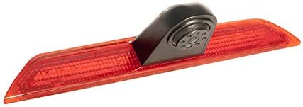 Brake Light Backup Camera for F O R D with 7 inch Clip-on Mirror Monitor (Ford Transit Van Without Monitor)