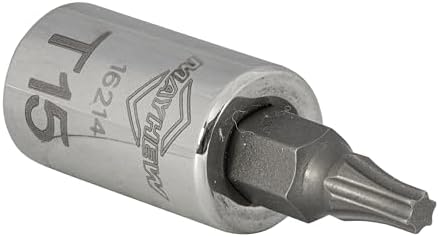 Mayhew Tools 16013 Torx Socket Bit Set, Chrome Plated, 12-Piece