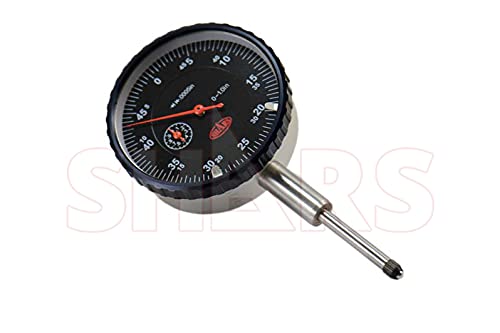 Shars 1" High Precision Dial Indicator, .0005" Graduation 303-3112B P]