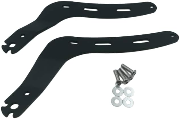 Adjustable Driver/Passenger Seat Backrest Component:Fixed Mounts (Indian Cheif Bobber(Black))