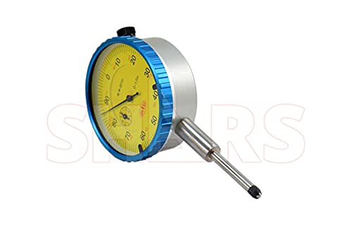 Shars 1" High Precision Dial Indicator, .001" Graduation 303-3111Y !]