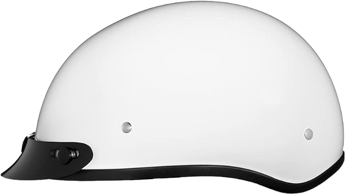 Motorcycle Helmet Half Skull Cap - Lightweight & Stylish DOT Approved Helmets for Adults - Perfect for Men and Women Riders - Comfortable & Secure Fit- Stylish Protection for Everyday Riding