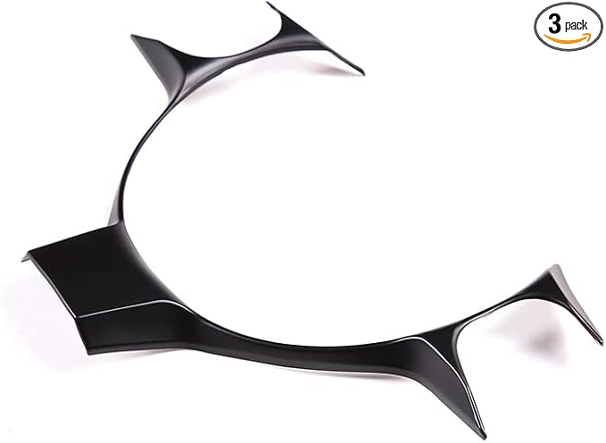 CHEAYAR Fit for Toyota 86 GT86 2022 and Subaru BRZ Steering Wheel Button Cover, Panel Protection Frame Trim, Car Decoration Trim (Matt black)