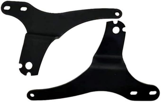 Adjustable Driver/Passenger Seat Backrest Component:Fixed Mounts (Touring 98-08(Black))