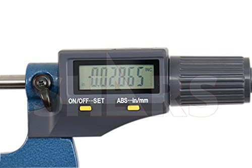 Shars 1-2"/25-50mm Solid Metal Frame Electronic Outside Micrometer 303-2464 P]