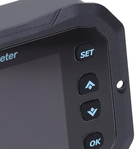 Battery Monitor, Battery Monitor KM105F Battery Shunt Ammeter with Battery Monitor, Shunt, 1m Red Positive Wire, 5m Communication Wire, User Manual for diverse applications
