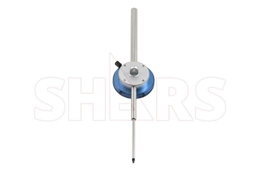 Shars 3" High Precision Large White Dial Indicator, 0.001" Graduation, 0-100 Reading AGD3 NEW 303-3216 R