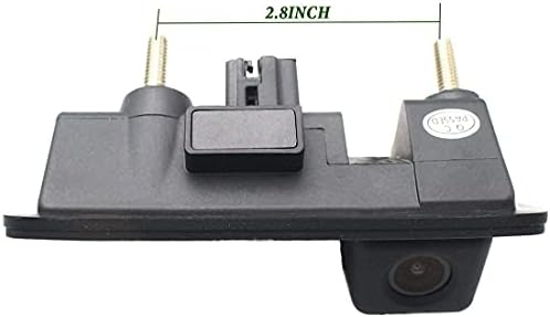 Trajectory VW Audi Trunk Handle Backup Camera with Moving Guide Line + 5" AHD 800x480 TFT LCD Screen Monitor