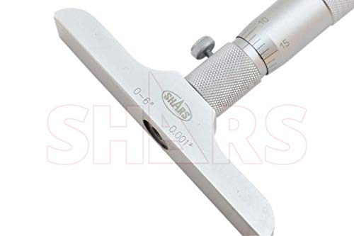 Shars 0-6" Depth Micrometer 303-2505 P)