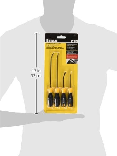 Titan 17004 4-Piece Seal and O-Ring Remover Set