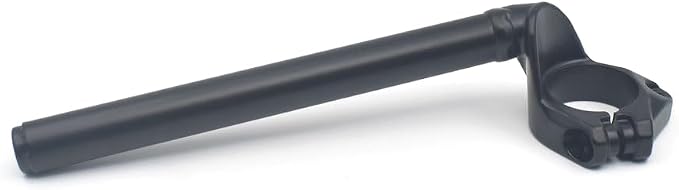 Left Hand Clip-On Fork Tube Handlebar Compatible with Kawasaki Ninja 400 500 2018-2026 46003-0690 (Left)