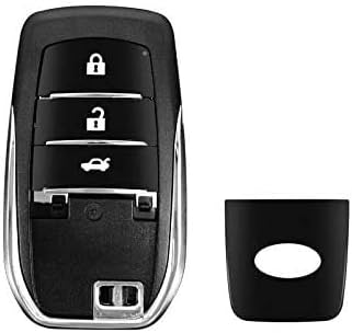 3T6B Passive Keyless Entry System for DC12V Universal Cars, PKE Engine Starter Push Button Vehicles Start/Stop Kit Safe Lock with 2 Smart Key