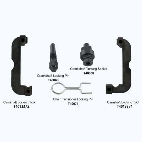 PLAYOCCAR T40133 Engine Timing Camshaft Locking Tool Set Compatible with VW Audi 2.8T 3.0T TFSI Engines