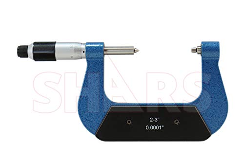 Shars 2-3" Screw Thread Micrometer with Anvils 303-2372 P)