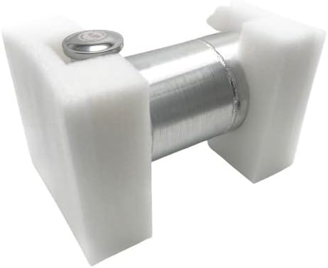 JSD 1 5/8 Gallon 6"x15" Spun Aluminum Fuel Tank Gas Tank End Fill 1/4" NPT Outlet -for dune buggy, mini bike,go kart, Log splitter