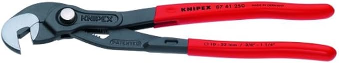 KNIPEX Raptor Pliers (8741250) Red 10 inches and KNIPEX TwinGrip Pliers