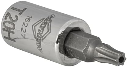 Mayhew Tools 16014 Tamperproof Torx Socket Bit Set, Chrome Plated, 10-Piece