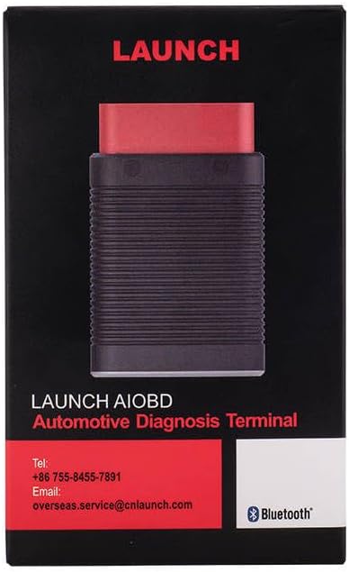 LAUNCH AIOBD Bluetooth OBD2 Scanner Connector, High-Speed Universal OBD2 Scanner Connector for 95% Cars.