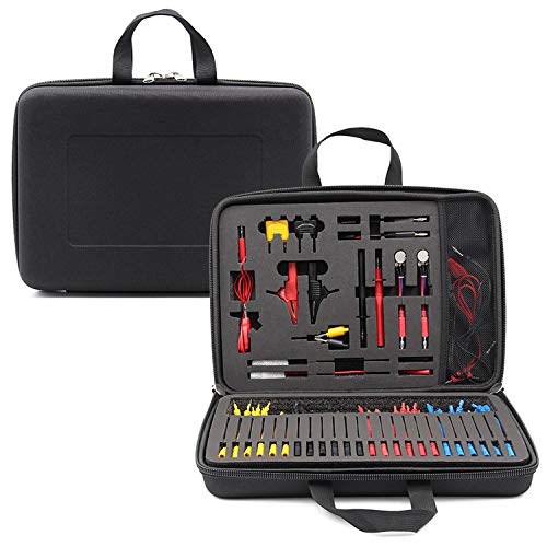 Outzone Automotive Test Lead Kit 92 Pieces Electrical Testers Auto Diagnostic Tools Wire Connectors Adapter Cables Set