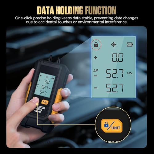 Digital Manometer HVAC PT503 & Engine Piston Ring Compressor Tool