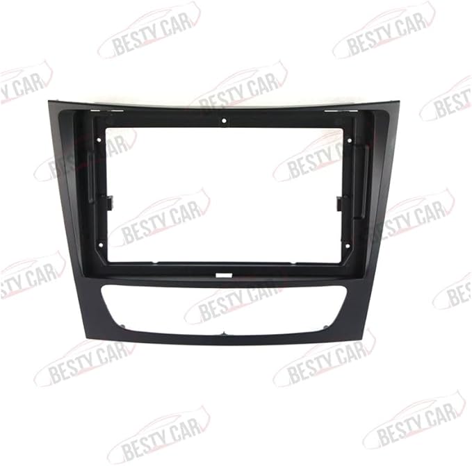 Fits for Benz E-Class W211 E200 E220 2002-2010 Car Radio Stereo Fascia Frame Double DIN 9 inch Dash Installation Mounting Kit