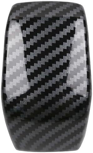 Center Control Gear Head with Stop Head Glitter Cover Compatible with Toyota Grand Highlander 2024 2025 2026 Fit for 2024-2026 Grand Highlander ABS Accessories(Carbon Fiber)