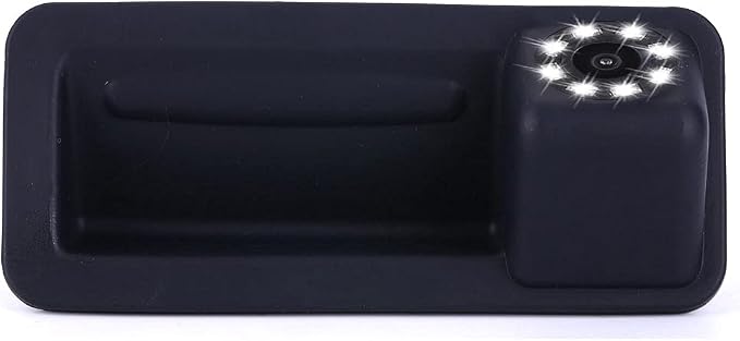 8LED Night Vision Trunk Handle Vehicle-Specific Camera Integrated into Case Handle Rear View Camera for Ford Focus || MK2 Fiesta Vl Grand C-Max || S-Max Galaxy Kuga Transit Custom Range Rover Sport