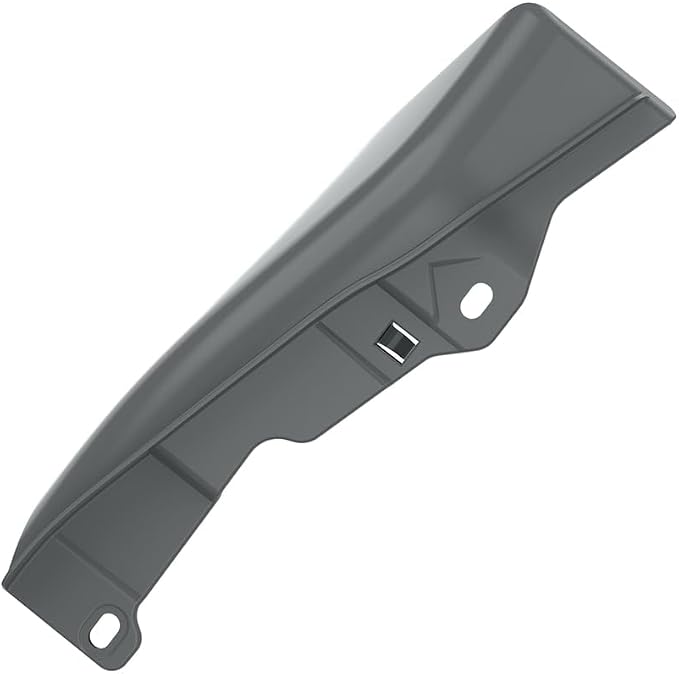 Color - Matched Mid Frame Air Deflectors Heat Shield, Perfectly Fit for Harley Touring Models 2009-2026 Gunship Gray