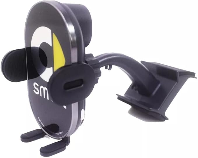 Interior Accessories - Phone Holder Stand Top Infotainment Mount Compatible with Smart Fortwo 453 Gen.3