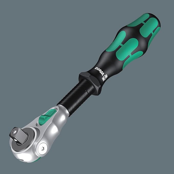 Wera - 5073262001 Zyklop 8000 C SB Ratchet, Square Socket 1/2"