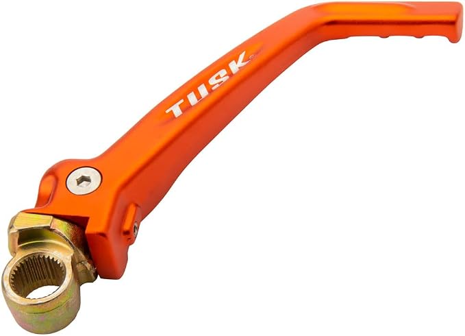 Tusk Kick Starter Anodized Orange Compatible with KTM 65 SX 2016-2023