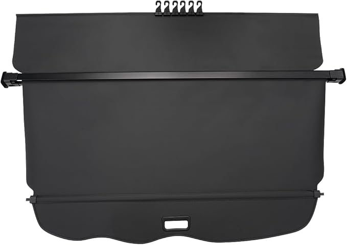 Powerty Retractable Cargo Cover for Lexus GX 460 GX460 2010-2023, Canvas Texture Trunk Cover Privacy Screen Rear Security Shade for GX460 Accessories (with Extented Cover)