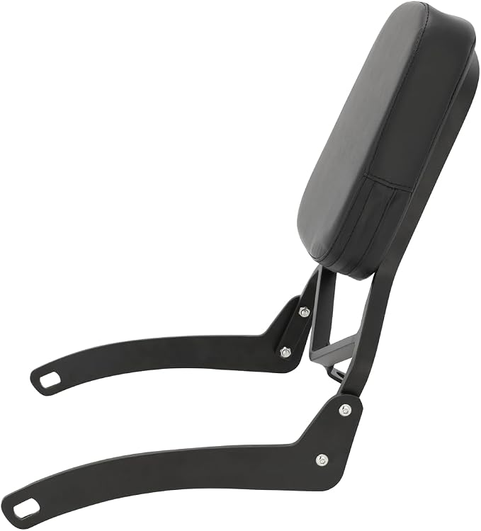 Passenger Sissy Bar Rear Backrest for Yamaha Virago 250 XV250 1988-2007 / Virago 125 XV125 1989-2011, Black