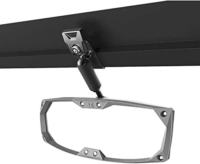 SEIZMIK Halo-R UTV Rear View Mirror Compatible with Can Am Defender (MAX, HD10, HD8, HD5) 2017-2025 UTV Models | Impact Resistant ABS Bezel
