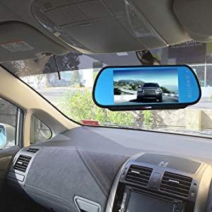 Sprinter Brake Light Backup Camera System Compatible for Transporter Sprinter W906 2007-2018/Crafter Truck Vans 2007-2016 (with 7 inch Monitor)
