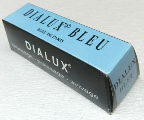 Dialux Jewelry Polishing Compounds 4 Bars Assortment of Rouge Polish Gold and Silver 1 Bar of Each Type Red/Blue/White/Green by JTS