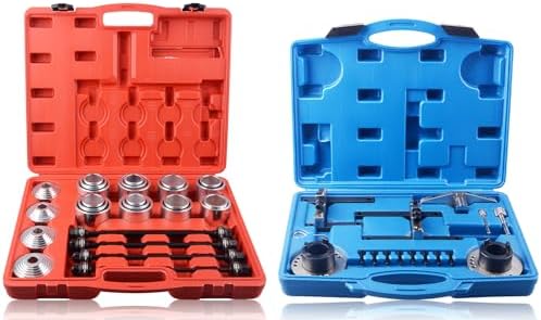 DAYUAN Pull and Press Sleeve Kit Bundle with Petrol Engine Timing Locking Tool Kit