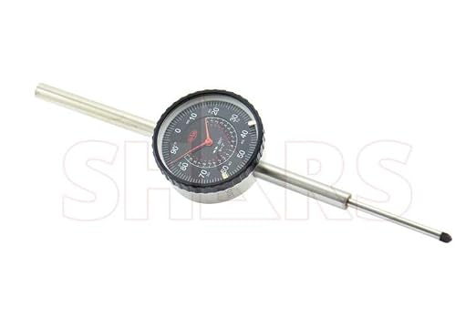 Shars 2" High Precision Dial Indicator, 0.001" Graduation 303-3115B P]