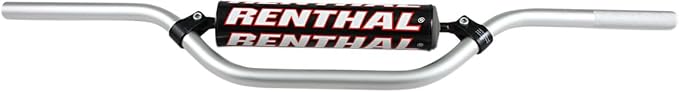Renthal 799-01-SI-01-185 Silver 7/8" Aluminum Handlebar