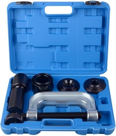 DAYUAN 9 Pcs Axle Nut Hub Impact 1/2" Drive Socket Bundle with Ball Joint Press & U Joint Removal Tool