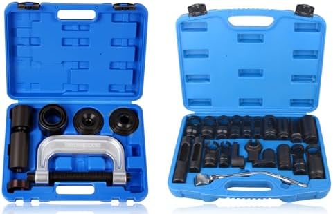 DAYUAN Ball Joint Press & U Joint Removal Tool Kit Bundle 21pcs Oxygen Sensor Socket Set