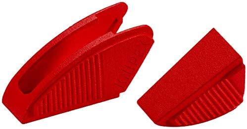 KNIPEX Tools - Pliers Wrench, Black Finish (8601180), 7 1/4-Inch, Black Finish & Jaw Protectors for 7 1/4" Pliers Wrench