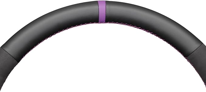 MEWANT Custom DIY Suede Genuine Leather Steering Wheel Wrap Protector for Chevy Silverado 1500 Blazer Suburban