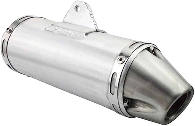 DJ-Motor 32mm Exhaust T4 Muffler For 150cc 160cc Pit Dirt Bike Mini Motocross Taotao DBX1 X-pro140