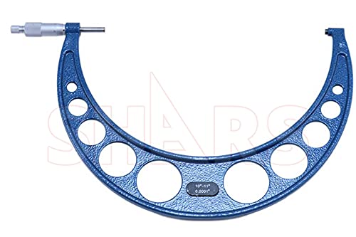 Shars 10-11" x 0.001" Outside Micrometer 303-2622 L)