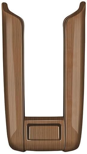 Armrest Box Panel Cover Interior Modifications Compatible with Toyota Grand Highlander 2024 2025 2026 Fit for 2024-2026 Grand Highlander ABS Accessories(Wood Grain)