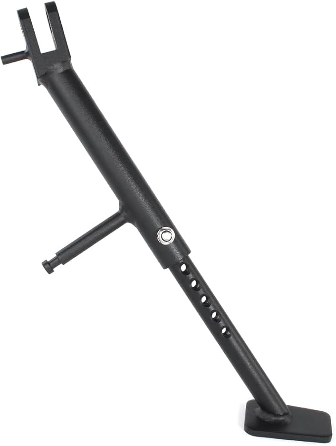 0-3'' Adjustable Kickstand Fit for Ninja 400 Ex400 18-24, Z400 19-24, NINJA e-1 ABS/Z e-1 ABS/Ninja 500/Z500 24-26 Motorcycle Sidestand